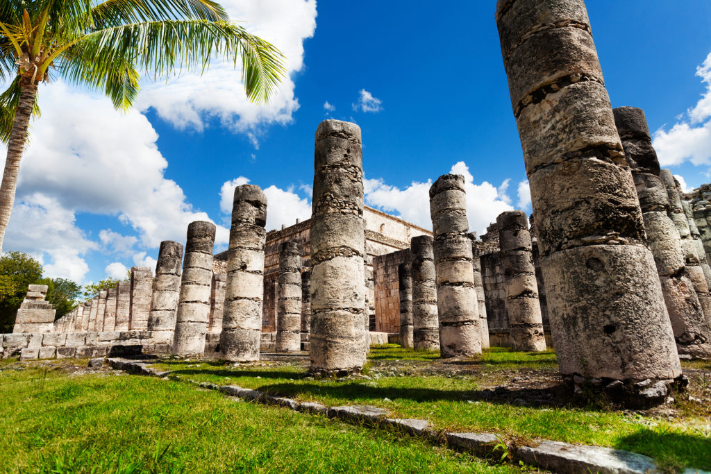 Temple of the Warriors in Chichen Itza