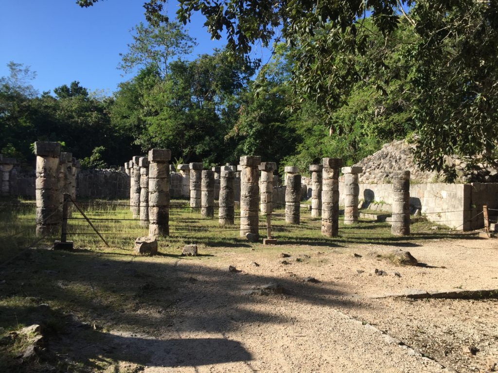 Chichen Itza Temple of the Warriors